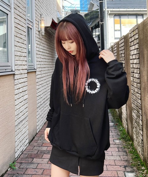 Figments（フィグメンツ）の「EMOTIONSパーカー（パーカー・レディース・ブラック・FREE）」の14枚目の写真