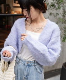 WEGO/メランジニットボレロ