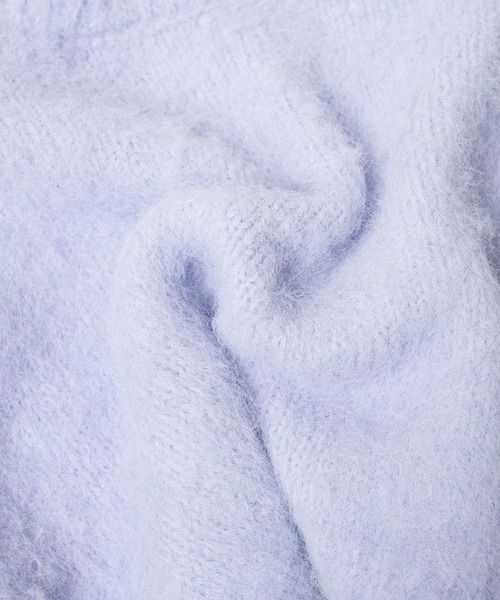 WEGO(ウィゴー)の「WEGO/メランジニットボレロ(カーディガン/ボレロ・レディース・イエロー/ピンク/ライトグレー/パープル・FREE)」の14枚目の写真