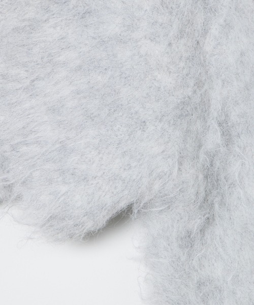 WEGO(ウィゴー)の「WEGO/メランジニットボレロ(カーディガン/ボレロ・レディース・イエロー/ピンク/ライトグレー/パープル・FREE)」の13枚目の写真