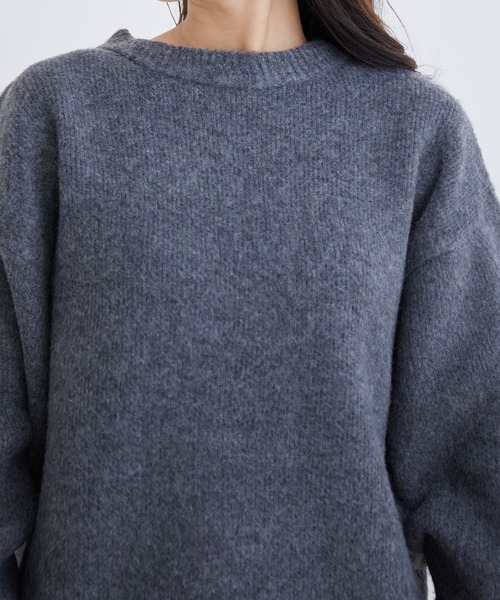 Jayro(ジャイロ)の「ゴマジャガードニットプルオーバー(ニット/セーター・レディース・レッド/チャコールグレー/ベージュ・M)」の21枚目の写真