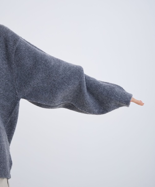 Jayro(ジャイロ)の「ゴマジャガードニットプルオーバー(ニット/セーター・レディース・レッド/チャコールグレー/ベージュ・M)」の22枚目の写真