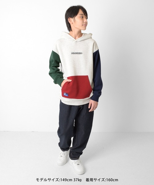 GLAZOS(グラソス)の「【Penfield】裏起毛・刺繍パーカー(パーカー・キッズ・オートミール/ネイビー/パープル/マルチ/ブラック・140cm/170cm/160cm/150cm)」の12枚目の写真