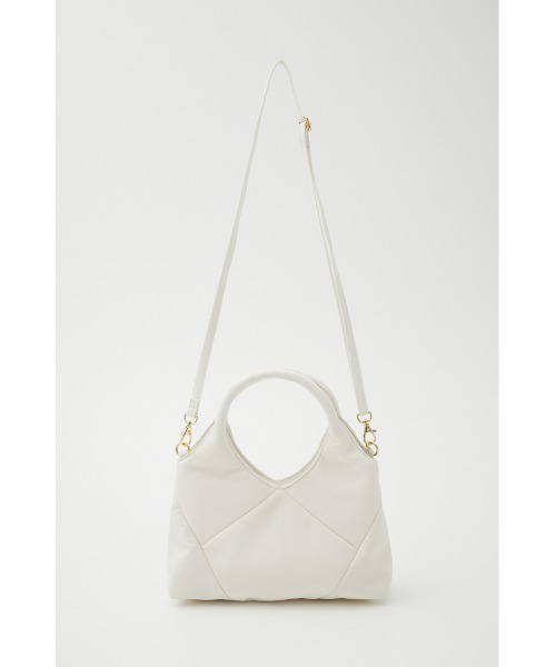 rienda（リエンダ）の「トライアングルキルティングバッグ（ショルダーバッグ・レディース・ホワイト/ブラウン/パープル・FREE）」の19枚目の写真