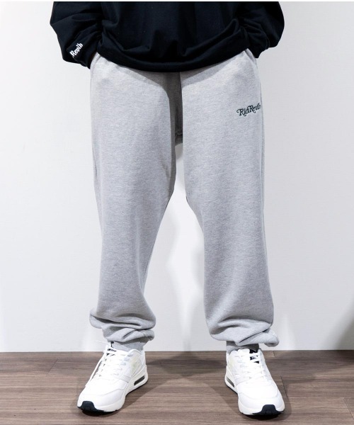 TopIsm(トップイズム)の「RIO.REVIB 裏毛バルーンジョガーパンツ(スウェットパンツ・メンズ・グリーン/グレイッシュブルー/杢グレー/オフホワイト/ブラック・XL/L/M)」の3枚目の写真