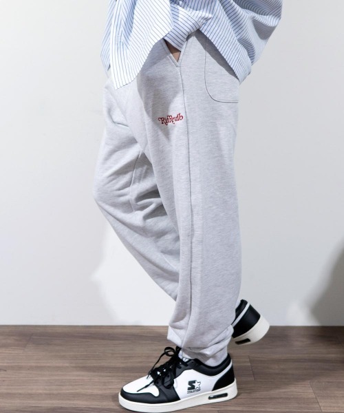 TopIsm(トップイズム)の「RIO.REVIB 裏毛バルーンジョガーパンツ(スウェットパンツ・メンズ・グリーン/グレイッシュブルー/杢グレー/オフホワイト/ブラック・XL/L/M)」の6枚目の写真