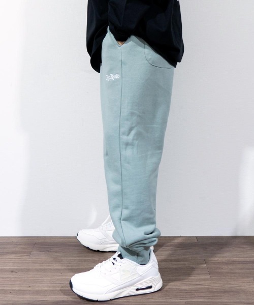 TopIsm(トップイズム)の「RIO.REVIB 裏毛バルーンジョガーパンツ(スウェットパンツ・メンズ・グリーン/グレイッシュブルー/杢グレー/オフホワイト/ブラック・XL/L/M)」の14枚目の写真