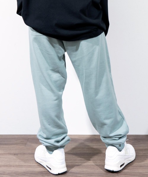 TopIsm(トップイズム)の「RIO.REVIB 裏毛バルーンジョガーパンツ(スウェットパンツ・メンズ・グリーン/グレイッシュブルー/杢グレー/オフホワイト/ブラック・XL/L/M)」の15枚目の写真