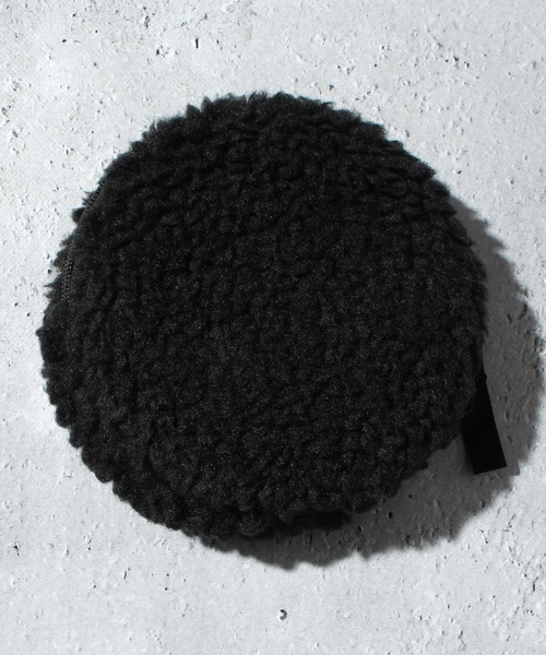 THE NORTH FACE(ザノースフェイス)の「【THE NORTH FACE/ザノースフェイス】FLEECE POUCH ROUND/フリースポーチ ラウンド(ポーチ・メンズ・ブラック/クリーム/ネイビー・FREE)」の4枚目の写真