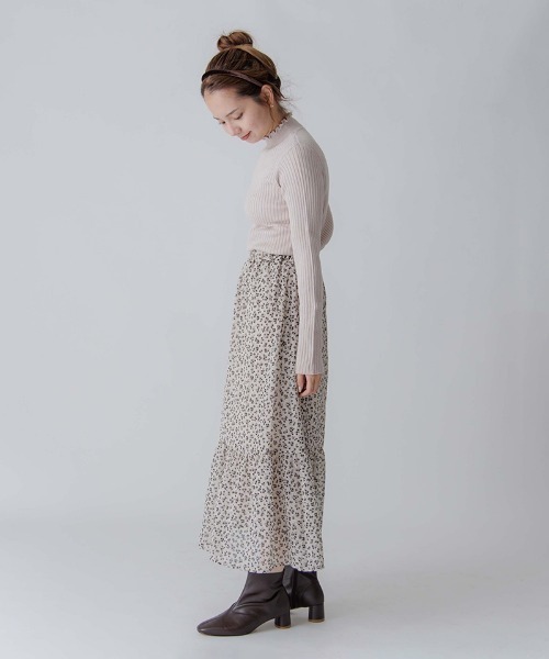 flower（フラワー）の「シックティアードスカート2（スカート・レディース・アイボリー・FREE）」の4枚目の写真