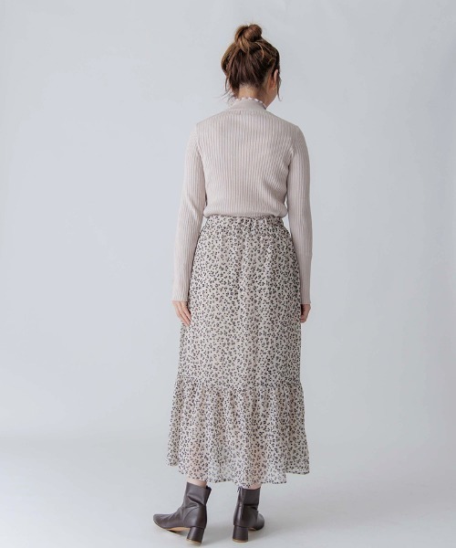 flower（フラワー）の「シックティアードスカート2（スカート・レディース・アイボリー・FREE）」の5枚目の写真