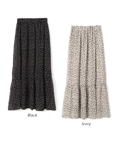 flower（フラワー）の「シックティアードスカート2（スカート・レディース・アイボリー・FREE）」の8枚目の写真