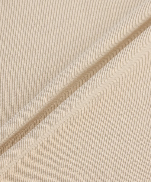 ADAM ET ROPE'(アダムエロペ)の「片畦 Vネック オーバー ニット ベスト(ベスト・メンズ・ブルー系その他/オフホワイト/ブラック・M/L)」の17枚目の写真