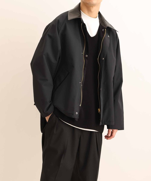 ADAM ET ROPE'♡ペプラム　異素材　Vネック　トップス　ウォッシャブル ADAM ET ROPÉ FEMME(アダム エ ロペ ファム) / ウォッシャブル