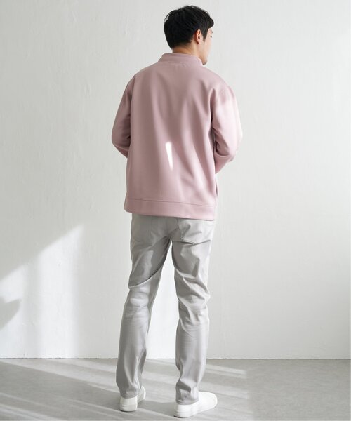 ikka（イッカ）の「【抗菌防臭】セイケツWフェイス鹿の子ルーイーカラー（パーカー・メンズ・ピンク/ライトグレー/スカイブルー/ホワイト・L/M/XL/S）」の9枚目の写真