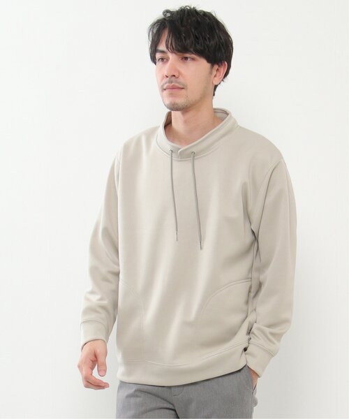 ikka（イッカ）の「【抗菌防臭】セイケツWフェイス鹿の子ルーイーカラー（パーカー・メンズ・ピンク/ライトグレー/スカイブルー/ホワイト・L/M/XL/S）」の19枚目の写真