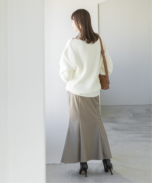 Noble（ノーブル）の「《追加》片畦ボートネックプルオーバー 2