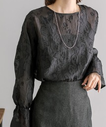 mystic | オーガンジーブラウス(シャツ/ブラウス)