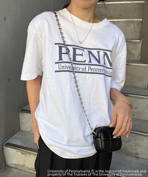 GOOD ROCK SPEED(グッドロックスピード)の「〈GOOD ROCK SPEED〉PENNSYLVANIA Tシャツ(Tシャツ/カットソー・レディース・ホワイト・FREE)」の7枚目の写真