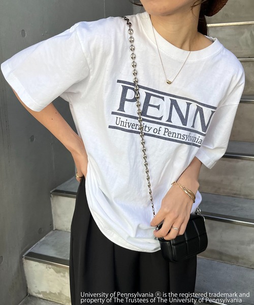 GOOD ROCK SPEED(グッドロックスピード)の「〈GOOD ROCK SPEED〉PENNSYLVANIA Tシャツ(Tシャツ/カットソー・レディース・ホワイト・FREE)」の5枚目の写真