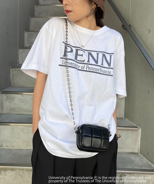 GOOD ROCK SPEED(グッドロックスピード)の「〈GOOD ROCK SPEED〉PENNSYLVANIA Tシャツ(Tシャツ/カットソー・レディース・ホワイト・FREE)」の2枚目の写真