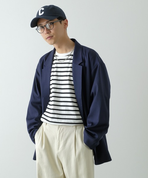 improves（インプローブス）の「【improves】ボーダー 半袖 Tシャツ（Tシャツ/カットソー・メンズ・ブラック×ホワイト/ホワイト×ブラック/ホワイト×ブルー・MEDIUM/X-LARGE/LARGE）」の10枚目の写真