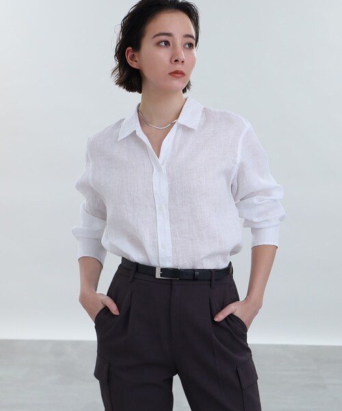 INDIVI（インディヴィ）の「【通勤/日本製】ベーシックスーツベルト（ベルト・レディース・ブラック/ベージュ・00/13/05）」の8枚目の写真