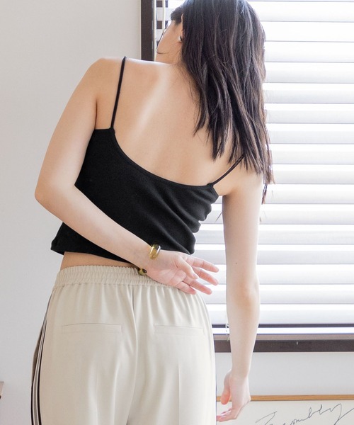 LOWRYS FARM（ローリーズファーム）の「スタイルＵＰカップＣＰ　177891（キャミソール・レディース・ブラウン/アイボリー/その他/ブラック/その他2・FREE）」の3枚目の写真