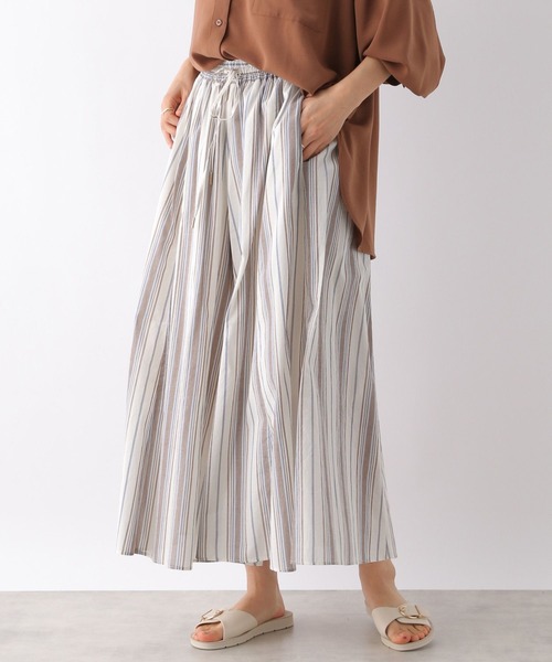 LEPSIM(レプシィム)の「カロヤカコットンスカーチョ 163952(その他パンツ・レディース・ブルー/カーキ/ブラック/レッド/ピンク系その他/ブラウン/ブラウン系その他・FREE)」の4枚目の写真