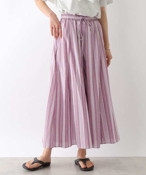 LEPSIM(レプシィム)の「カロヤカコットンスカーチョ 163952(その他パンツ・レディース・ブルー/カーキ/ブラック/レッド/ピンク系その他/ブラウン/ブラウン系その他・FREE)」の6枚目の写真