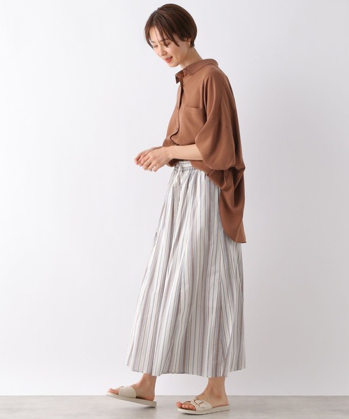 LEPSIM(レプシィム)の「カロヤカコットンスカーチョ 163952(その他パンツ・レディース・ブルー/カーキ/ブラック/レッド/ピンク系その他/ブラウン/ブラウン系その他・FREE)」の21枚目の写真