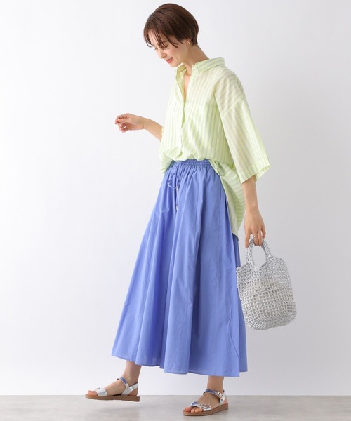 LEPSIM(レプシィム)の「カロヤカコットンスカーチョ 163952(その他パンツ・レディース・ブルー/カーキ/ブラック/レッド/ピンク系その他/ブラウン/ブラウン系その他・FREE)」の14枚目の写真