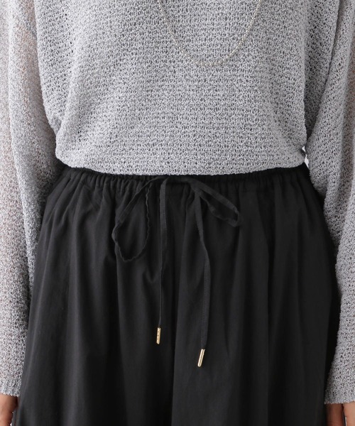 LEPSIM(レプシィム)の「カロヤカコットンスカーチョ 163952(その他パンツ・レディース・ブルー/カーキ/ブラック/レッド/ピンク系その他/ブラウン/ブラウン系その他・FREE)」の18枚目の写真