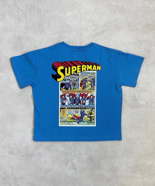 SUPERMAN（スーパーマン）の「【SUPERMAN】半袖Tシャツ(80