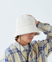 CIAOPANIC TYPY | コード付きフリンジデニムバケットハット(ハット)