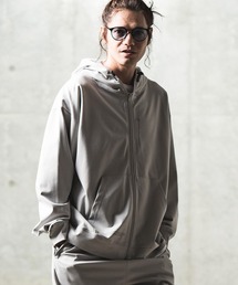 mpa3166-Relax fabric & minimal printed design hoodie パーカー