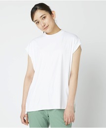 Go to by mizuno | UVカットストレッチフレンチスリーブTシャツ(Tシャツ/カットソー)