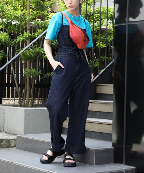 CONVERSE（コンバース）の「【CONVERSE】CV リップロゴウエストバッグ ※（ボディバッグ/ウエストポーチ・レディース・グレー/ブラック/パープル/オレンジ・FREE）」の15枚目の写真