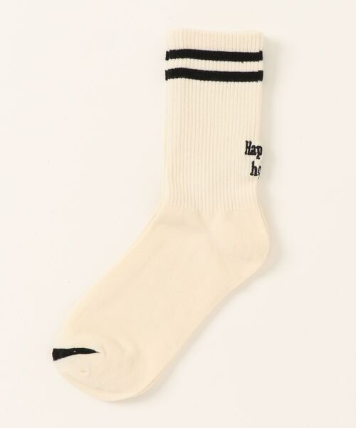 minia（ミニア）の「ラインロゴソックス（ソックス/靴下・レディース・ブルー/ブラック/ピンク/オレンジ系・FREE）」の9枚目の写真