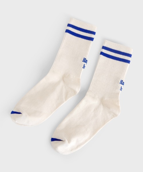 minia（ミニア）の「ラインロゴソックス（ソックス/靴下・レディース・ブルー/ブラック/ピンク/オレンジ系・FREE）」の16枚目の写真