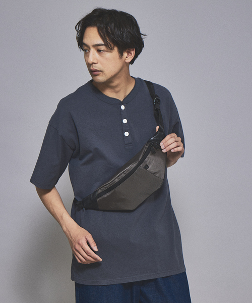Goodwear（グッドウェア）の「【Goodwear / グッドウェア】USAコットン ヘンリーネック ショートスリーブ Tシャツ（Tシャツ/カットソー・メンズ・ホワイト/ブラック/グレー/カーキ/ブルー・M/L/XL）」の13枚目の写真