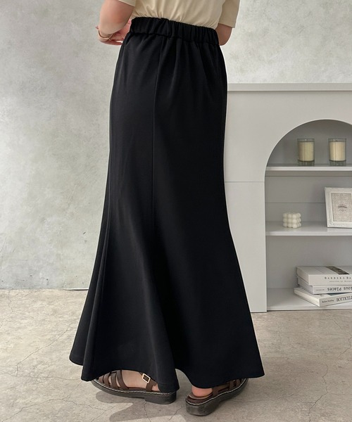 セール】【apres jour clair】ハイウエストポンチマーメイドスカート