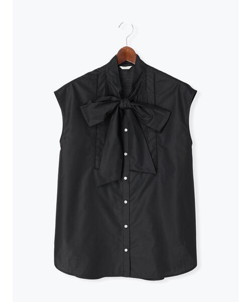 Te chichi（テチチ）の「ハシゴレースボウタイブラウス（シャツ/ブラウス・レディース・ブラック/オフホワイト/ブルー・F）」の17枚目の写真