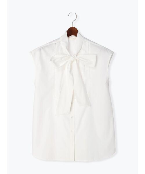Te chichi（テチチ）の「ハシゴレースボウタイブラウス（シャツ/ブラウス・レディース・ブラック/オフホワイト/ブルー・F）」の18枚目の写真