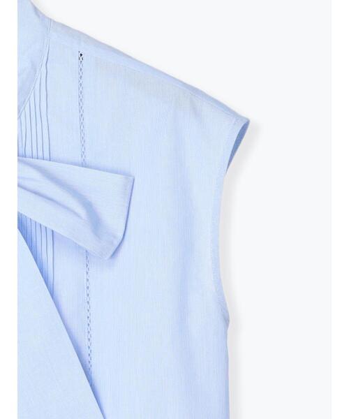 Te chichi（テチチ）の「ハシゴレースボウタイブラウス（シャツ/ブラウス・レディース・ブラック/オフホワイト/ブルー・F）」の22枚目の写真