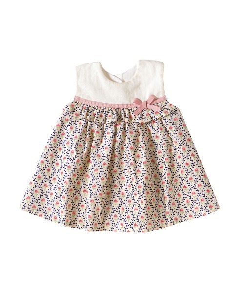 SOULEIADO（ベビー）（ソレイアード）の「【SOULEIADO】 着るスタイドレス（スタイ/よだれかけ・キッズ・グリーン/アイボリー・ONE SIZE）」の10枚目の写真