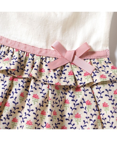 SOULEIADO（ベビー）（ソレイアード）の「【SOULEIADO】 着るスタイドレス（スタイ/よだれかけ・キッズ・グリーン/アイボリー・ONE SIZE）」の9枚目の写真