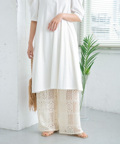 KBF（ケイビーエフ）の「ストレートレースパンツ（その他パンツ）」 - WEAR