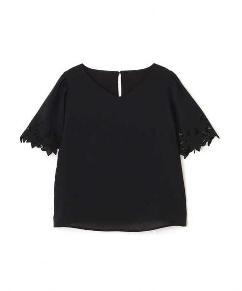 PROPORTION BODY DRESSING（プロポーションボディドレッシング）の「フレア刺繍ブラウス（シャツ/ブラウス・レディース・ブラック/ピンク/ホワイト系その他・SMALL/MEDIUM）」の4枚目の写真