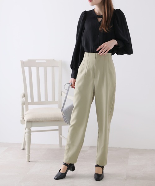 VIVIAN（ヴィヴィアン）の「スクエアトゥストラップパンプス（パンプス・レディース・ブラック/ブラック系その他/グレー系その他7・S/M/L/LL）」の10枚目の写真